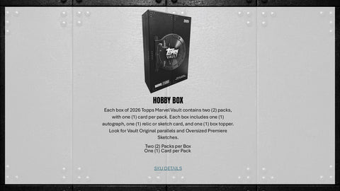 2026 Topps Vault Marvel Hobby