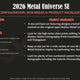 2026 Upper Deck Metal Universe SE Hobby (Presell)