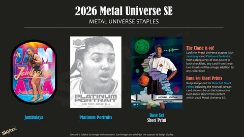 2026 Upper Deck Metal Universe SE Hobby (Presell)