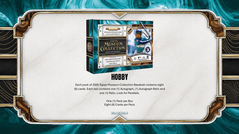2026 Topps Museum Collection Baseball Hobby (Presell)