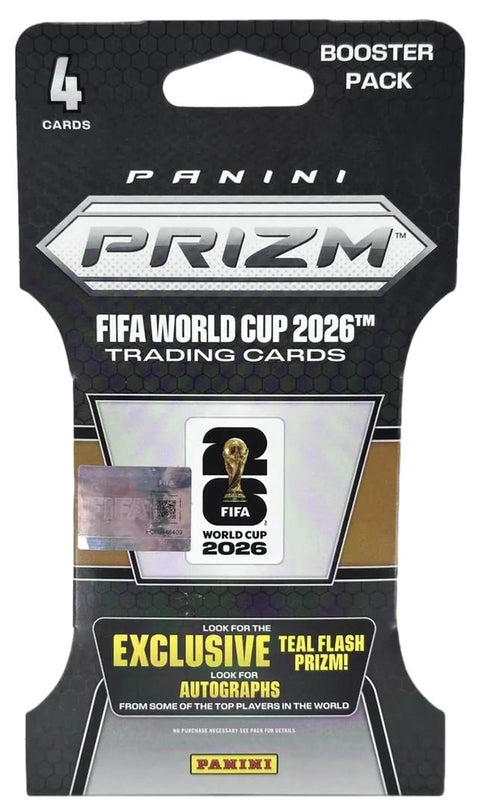 2026 Panini Prizm FIFA World Cup Soccer Sleeved Pack (376 Ct.)