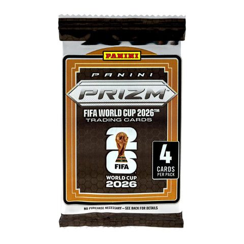 2026 Panini Prizm FIFA World Cup Soccer Blaster (Blue, Black Gold, Fuchsia & Orange Prizms!)