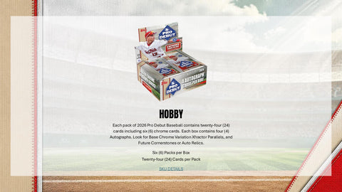 2026 Topps Pro Debut Baseball Hobby (Presell)