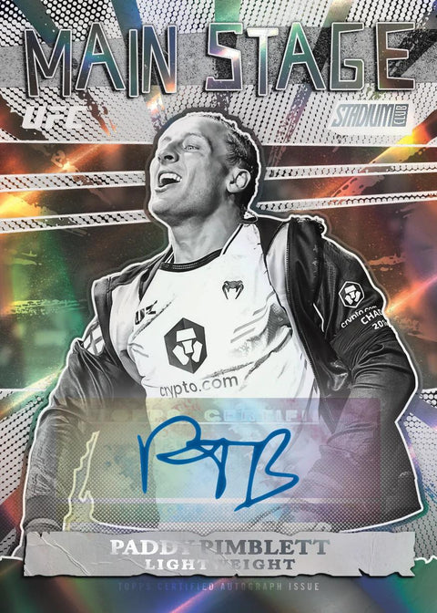 2026 Topps Stadium Club UFC Hobby