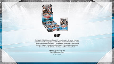 2026 Topps Stadium Club WWE Wrestling Blaster (Presell)