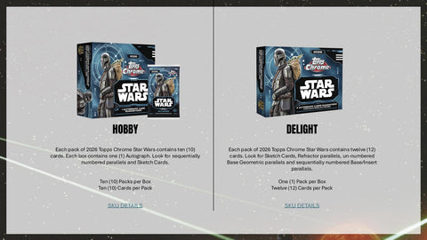 2026 Topps Star Wars Chrome Hobby (Presell)