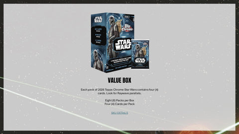 2026 Topps Star Wars Chrome Hobby (Presell)