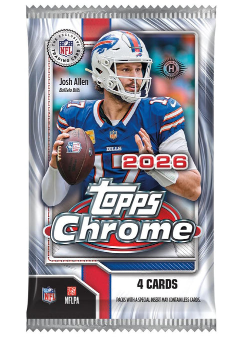 2026 Topps Chrome Football Hobby (Presell)