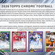 2026 Topps Chrome Football Hanger (Presell)