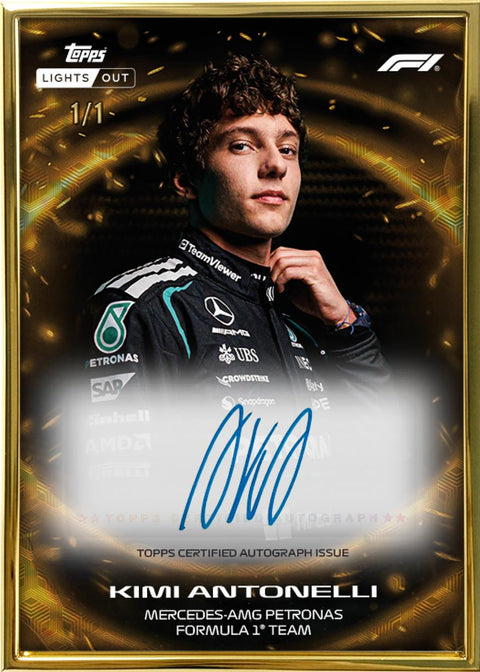 2026 Topps Lights Out Formula 1 F1 Box