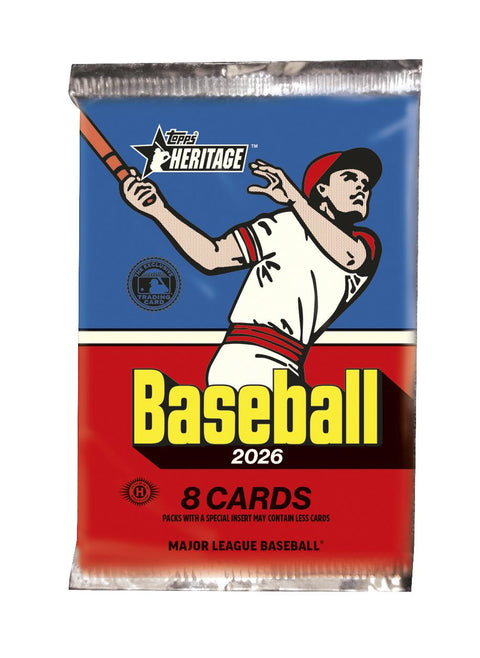 2026 Topps Heritage Baseball Hobby