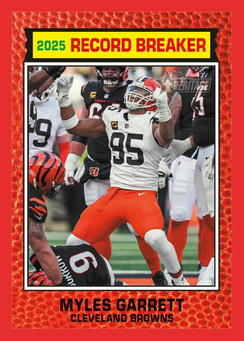 2026 Topps Heritage Football Hobby