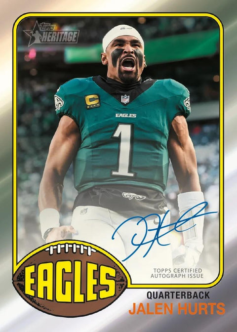 2026 Topps Heritage Football Mega