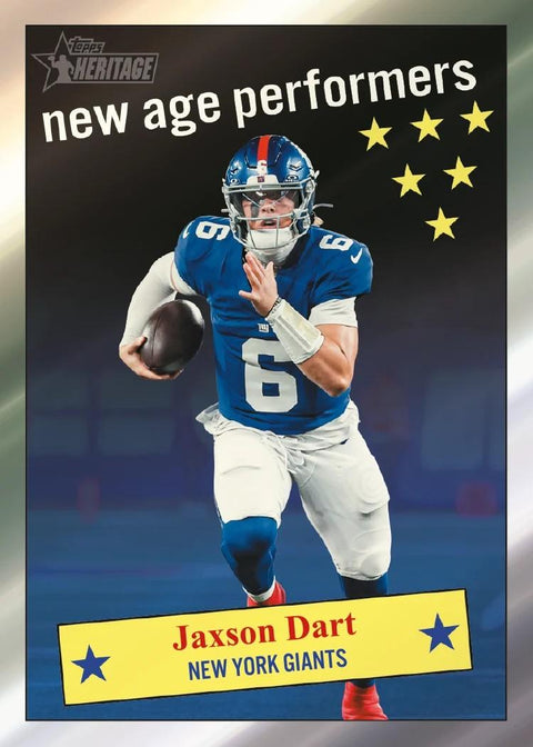 2026 Topps Heritage Football Hobby