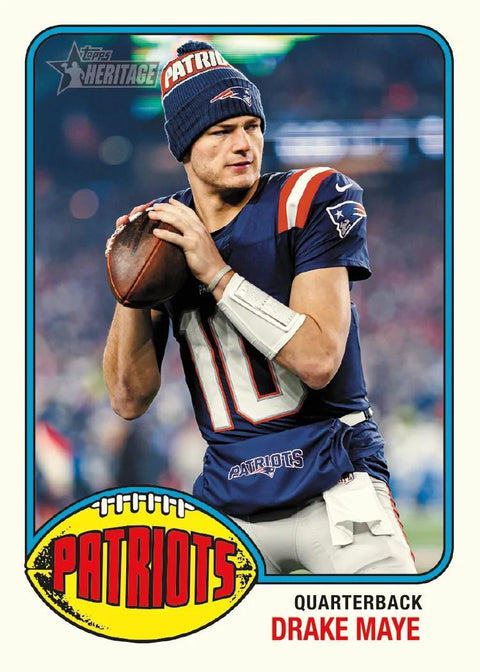 2026 Topps Heritage Football Mega