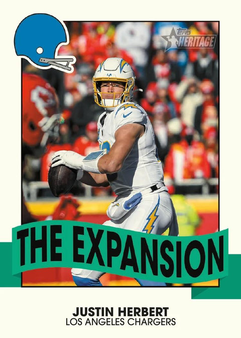 2026 Topps Heritage Football Blaster