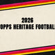 2026 Topps Heritage Football Mega