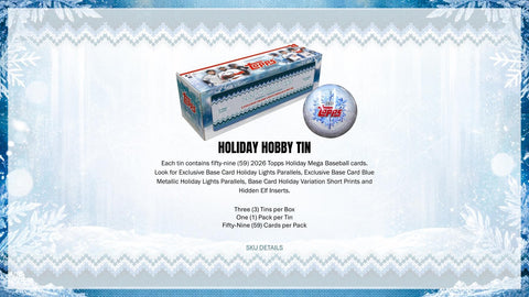 2026 Topps Holiday Baseball Mega (Presell)