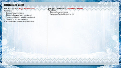2026 Topps Holiday Baseball Mega (Presell)
