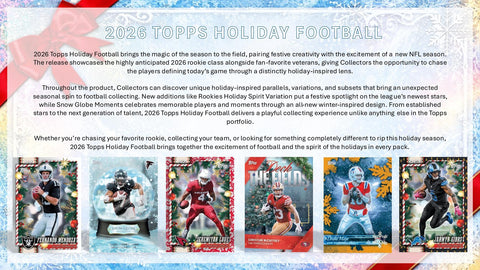 2026 Topps Holiday Football Mega (Presell)