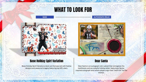 2026 Topps Holiday Football Mega (Presell)