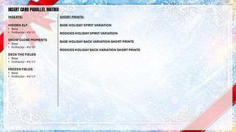 2026 Topps Holiday Football Mega (Presell)