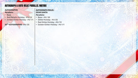 2026 Topps Holiday Football Mega (Presell)