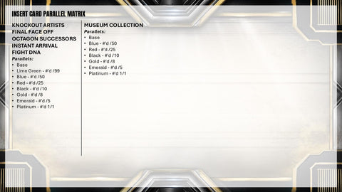 2026 Topps Knockout UFC Hobby