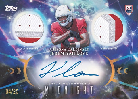 2026 Topps Midnight Football Hobby (Presell)