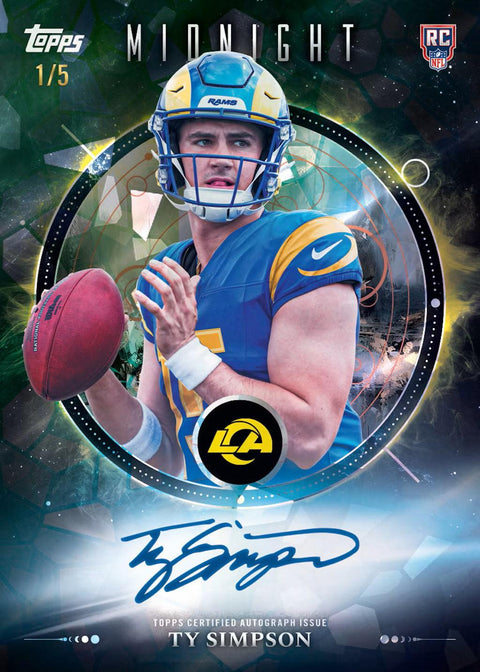 2026 Topps Midnight Football Hobby (Presell)
