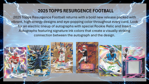 2025 Topps Resurgence Football Mega