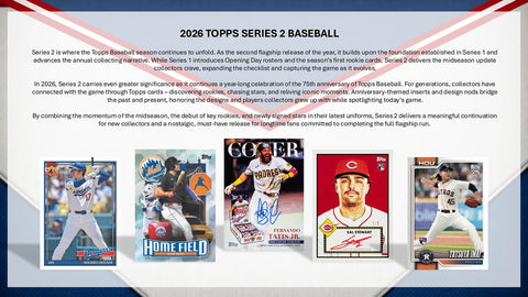 2026 Topps Series 2 Baseball Blaster