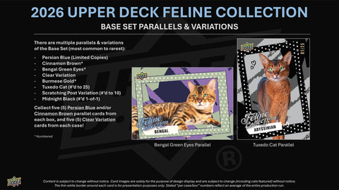 2026 Upper Deck Feline Collection Hobby (Presell)