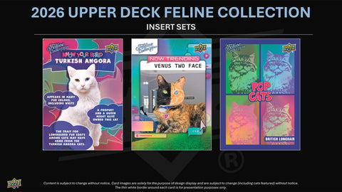 2026 Upper Deck Feline Collection Hobby (Presell)