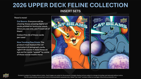 2026 Upper Deck Feline Collection Hobby (Presell)