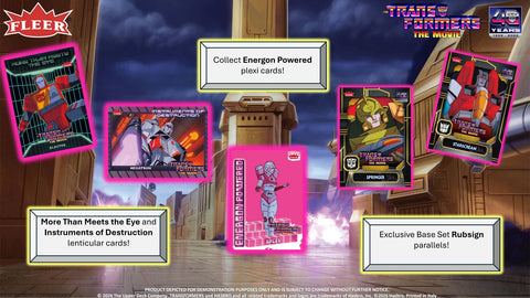 2026 Upper Deck Fleer The Transformers: The Movie 40th Anniversary Hobby (Presell)
