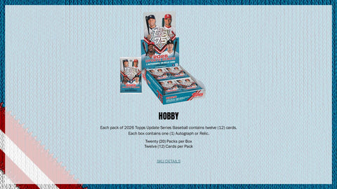 2026 Topps Update Series Baseball Hobby Jumbo (Presell)