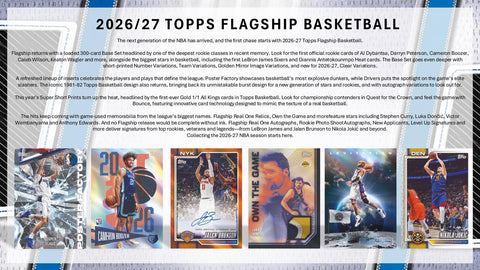 2026/27 Topps Basketball Hanger (Presell)