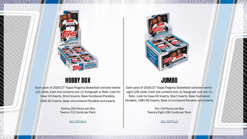 2026/27 Topps Basketball Hanger (Presell)