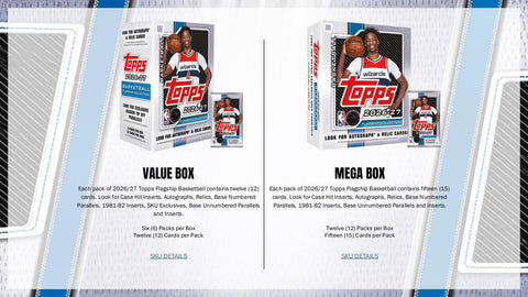 2026/27 Topps Basketball Hanger (Presell)