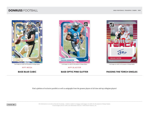 2026 Panini Donruss Football Blaster (Presell)