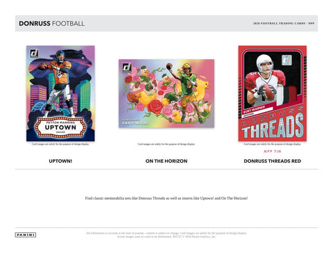 2026 Panini Donruss Football Mega (Presell)