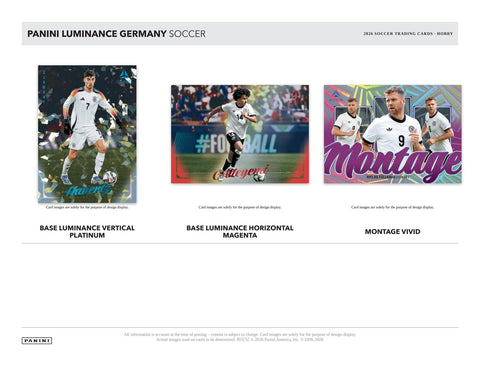 2026 Panini Luminance Germany Soccer Hobby