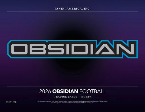 2026 Panini Obsidian Football Hobby (Presell)