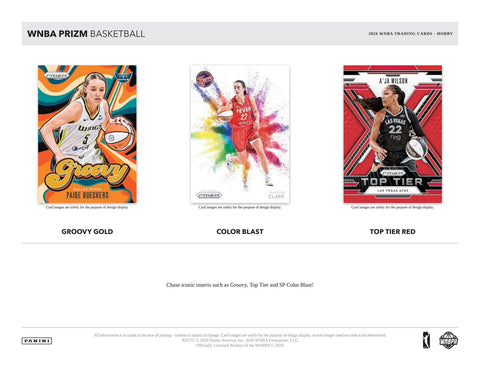 2026 Panini Prizm WNBA Basketball Hobby (Presell)