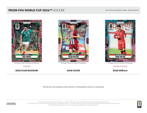 2026 Panini Prizm FIFA World Cup Soccer Choice