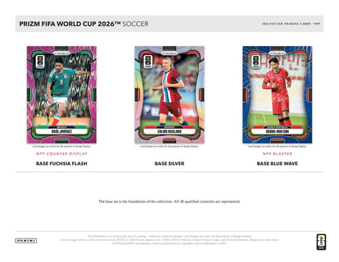 2026 Panini Prizm FIFA World Cup Soccer Mega