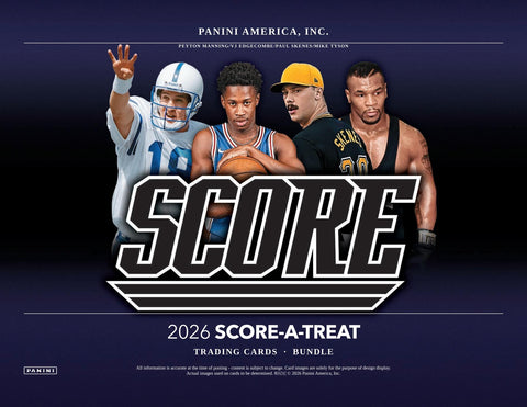 2026 Panini Score-A-Treat Halloween 20-Bundle Case