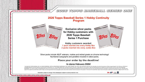2026 Topps Series 1 Baseball Hobby