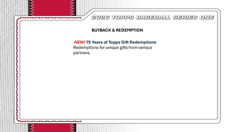 2026 Topps Series 1 Baseball Mega